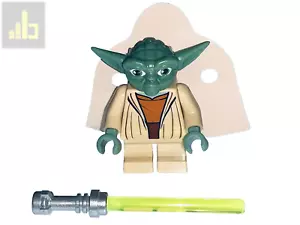 LEGO STAR WARS SELTENER CLONE WARS GRAUES HAAR YODA (2011) - AUS SET 7964 - KOSTENLOSER VERSAND - Bild 1 von 3