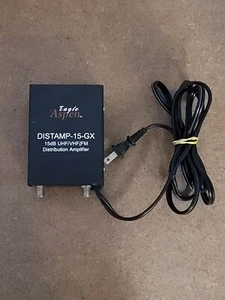 Eagle Aspen Distamp-15-GX 15dB 60Hz 117VAC UHF/VHF/FM Distribution Amplifier - Picture 1 of 5