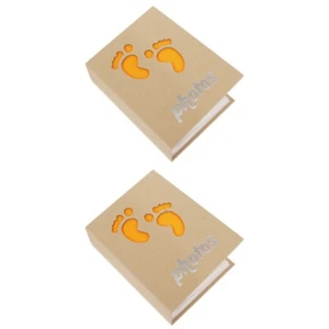 2 Pack Baby-Fotoalbum Babyfotoalbum Mit Notizen Kleiner Junge - Bild 1 von 12