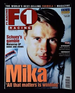 F1 Racing Magazine November 1999 mbox1305 Mika 'All That Matters Is Winning' - Imagen 1 de 1