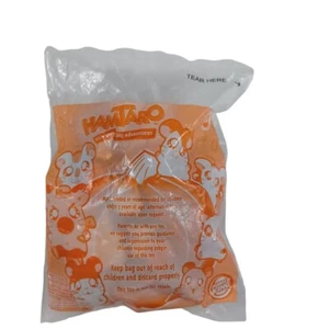 Hamtaro Burger King Kids Toy NEW In Package Little Hamster Elder Wolf Man Plush - Picture 1 of 8