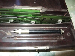 Wrico Schriftführer, The Wood-Regan Instrument Co. Koffer, Stifte, Vorlagen - Bild 1 von 8