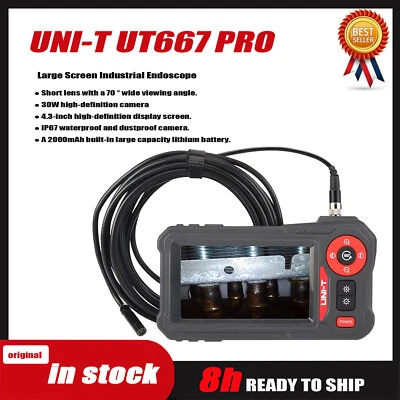 UNI-T UT667 Large Screen Industrial Endoscope Camera Automotive Maintenance - Image 1 of 4