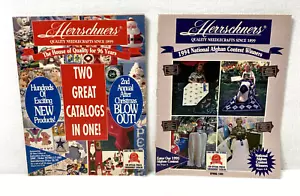 Vtg Spring 1995 Herrschner's Needlecrafts Hobby Crafts Paper Catalog Lot of 2 - Imagen 1 de 9