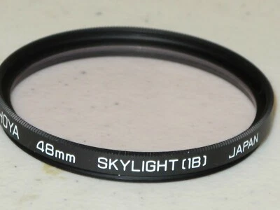 48mm Hoya Skylight (1B) Filter Excellent +++             #48w-uq - Image 1 of 2