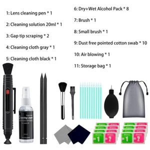 ASet Universal VR Headset Cleaning Kit Anti-scratch Dust Camera Len Cleaning Pen - Zdjęcie 1 z 13