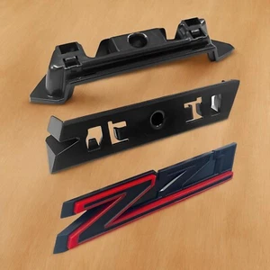 2019-2021 for Chevrolet New Silverado 1500 Z71 Grille Fender Emblem Red black - Picture 1 of 4