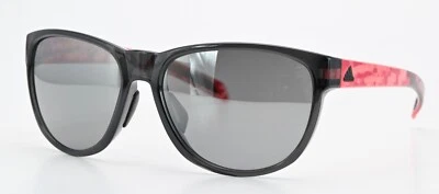 Gafas de sol ADIDAS Wildcharge A425 00 6068 ovaladas negras rojas brillantes deportivas ligeras Foto 1 de 4