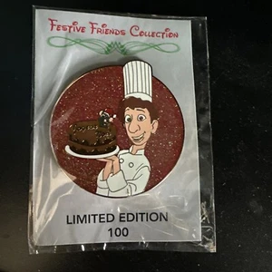 Disney Linguini Ratatouille Fantasy 3" Profil Pin Remy Christmas Ltd Ed 100 - Bild 1 von 2
