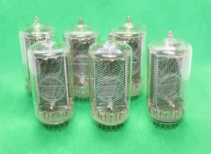 6 x Z5660M NIXIE TUBE TESTED 100% NEW NOS RARE RFT WF ~IN-18 - Picture 1 of 20