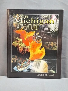 Vintage Our Michigan Adventure by David B. McConnell (Hardcover) - Imagen 1 de 8