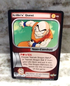 DBZ: Krillin’s Quest #65 Unlimited 2001 NM Trunks Saga Dragon Ball Z Card - Picture 1 of 2
