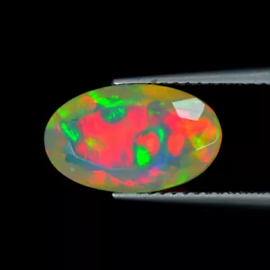 2.49Ct Oval_Dazzling 3D Rainbow Color Play Untreated Solid Welo Opal - Picture 1 of 1
