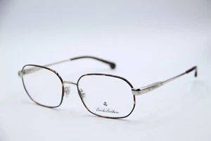 NEW BROOKS BROTHERS BB 1049 1658 HAVANA SILVER AUTHENTIC FRAME EYEGLASSES 54-17 - Picture 1 of 5
