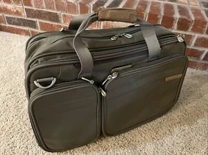 Briggs & Riley 235x-7 Baseline Suiter Expandable Weekender Carry-On Duffle Bag - Picture 1 of 12