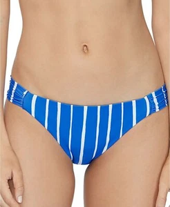 Raisins Bikini Hipster Bottoms Juniors Medium Blue Stripe NWT - Picture 1 of 5