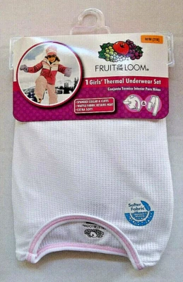Ropa interior térmica Fruit of the Loom MED blanco ártico Foto 1 de 2