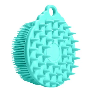 1x Silicone Body Scrubber, Double-Sided Body Brush Scalp Massager Shampoo Brush - Picture 1 of 11