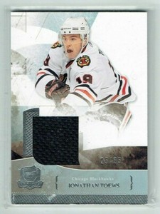 10-11 UD Upper Deck The Cup  Jonathan Toews  25/25  Last Card  Jersey