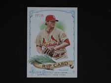 2014 Topps Allen & Ginter Shelby Miller UNRIPPED RIP Card #07/75 NMMT