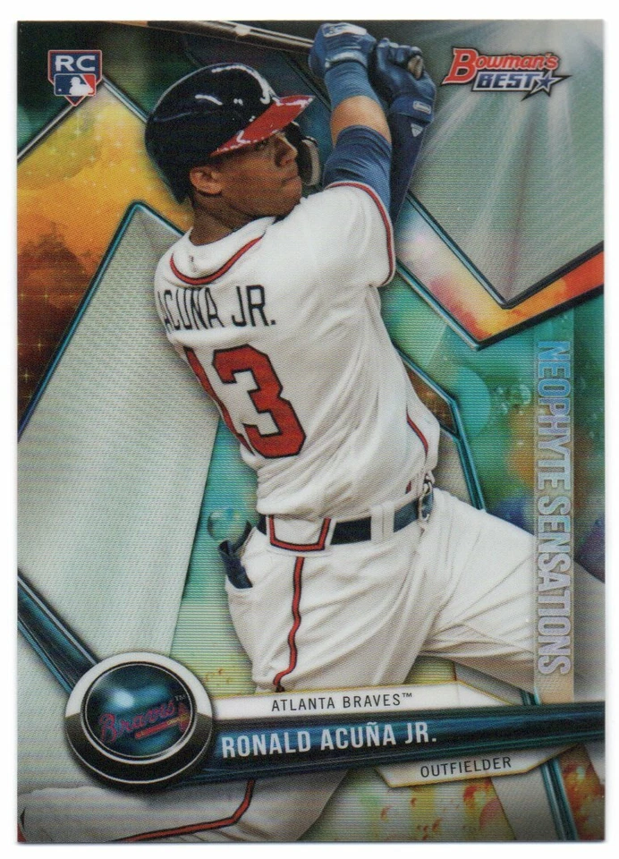 2018 Bowman's Best Neophyte Sensations Refractors Rookie RC Pick Any - Image 1 of 1