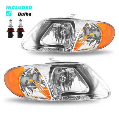 Faros para Dodge Grand Caravan 2001-2007 faros Chrysler Town & Country Foto 1 de 4
