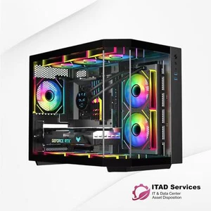 SAMA 2771 BLACK Tempered Glass Micro-ATX Tower Gaming Computer Case - Afbeelding 1 van 1