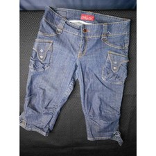 Womens BABY PHAT JEANS RETRO 80's to 90 's style Capri Size 13