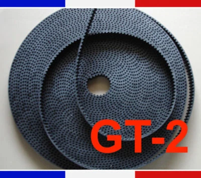 Courroie GT2 au mètre - largeur 6mm - pas 2mm pour imprimante 3D Reprap CNC belt