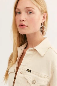 Pendiente de aro Free People orbit nuevo con etiquetas $30 - Imagen 1 de 5