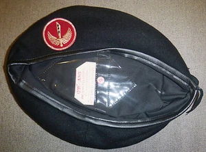 BLACK BERET - US RANGER - CIA - Phoenix Program - L Size 58 - MACV - Vietnam War - Bild 1 von 7