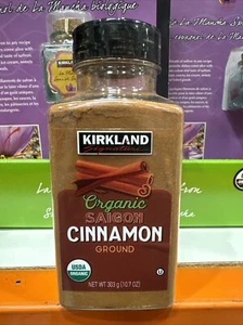 Kirkland Signature ORGANIC Ground Saigon CINNAMON 10.7 oz (303g) EXP 11/2025 - Picture 1 of 4