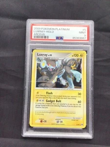 Pokemon Cards: Platinum Arceus Rare Holo: Luxray 5/99 PSA 9 - Picture 1 of 6