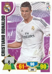 208 CRISTIANO RONALDO # REAL MADRID CARD ADRENALYN LIGA 2014 PANINI #2 - Picture 1 of 1