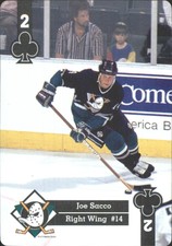 1995-96 Hoyle Western Playing Cards #15 Joe Sacco