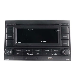 RCN210 Car Radio CD Player USB MP3 AUX Bluetooth For VW Golf MK4 Passat B5 Polo - Picture 1 of 8