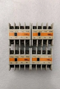 LOT OF 4 FUJI ELECTRIC SZ-A22 2NO/2NC Auxiliary Contact Block FREE FATS SHIPPING - Picture 1 of 8