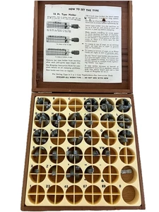 KINGSLEY HOT FOIL STAMP MACHINE Set tipo tappi gotici - Foto 1 di 6