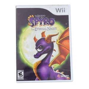 Legend of Spyro: The Eternal Night Nintendo Wii Videojuego CIB Completo Probado - Imagen 1 de 5