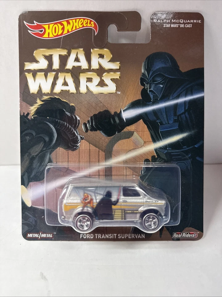 2016 Hot Wheels-Star Wars-Premium Ralph McQuarrie-Ford Transit Supervan-1:64 - Image 1 of 1
