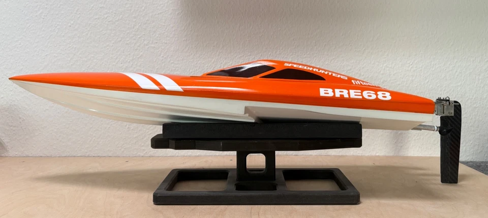 RC Speedboot MHZ GFK Brushless Motor ROBBE / Regler HobbyWing 120Amp schnell - Bild 1 von 4