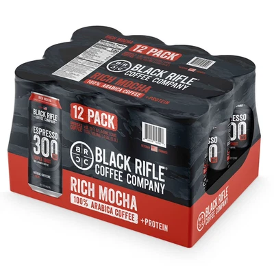 Black Rifle Coffee Company Espresso 300 Mocha 15 fl. oz., 12 pk. Foto 1 de 4