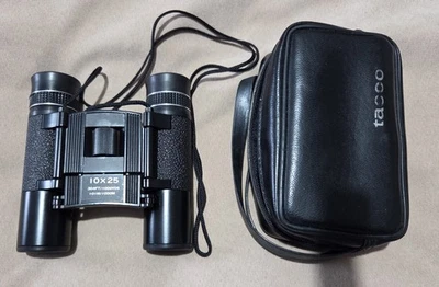 Tasco Binoculars 10x25 - Image 1 of 4