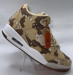 Nike Air Jordan 3 Retro Desert Camo Damengröße 9 Turnschuhe HM4301-200 WNBA - Bild 1 von 7