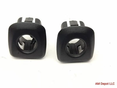 2012 BMW 535i 550i GT F07 Door Lock Button Trim Cover Black Set 2pc 51429156513 - Image 1 of 4