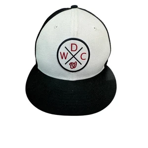 Preowned 9FIFTY New Era Washington Nations "WDC" Trucker Snapback Hat MLB - Picture 1 of 7