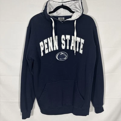 PENN STATE Nittany Lions MENS Sz Sm Hoodie Navy Blue Stadium Athletics Good Cond - Image 1 of 4