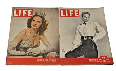 Life Magazine - November 19, 1945 & March 25, 1946 - Image 1 of 4