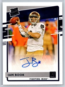 2021 Panini Chronicles Draft Picks #DA-IBR Ian Book Donruss Rated Rookie Auto - Picture 1 of 2