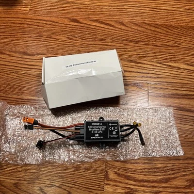 Spektrum RC 100 Amp Brushless Marine ESC 3S-4S w/IC3 [SPMXME1A] - Image 1 of 2